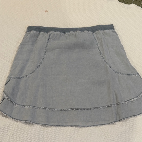 Casual Blue Denim Skirt - Picture 5 of 7